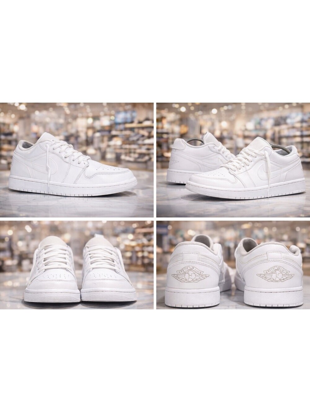 Size 9 - Jordan 1 Low White